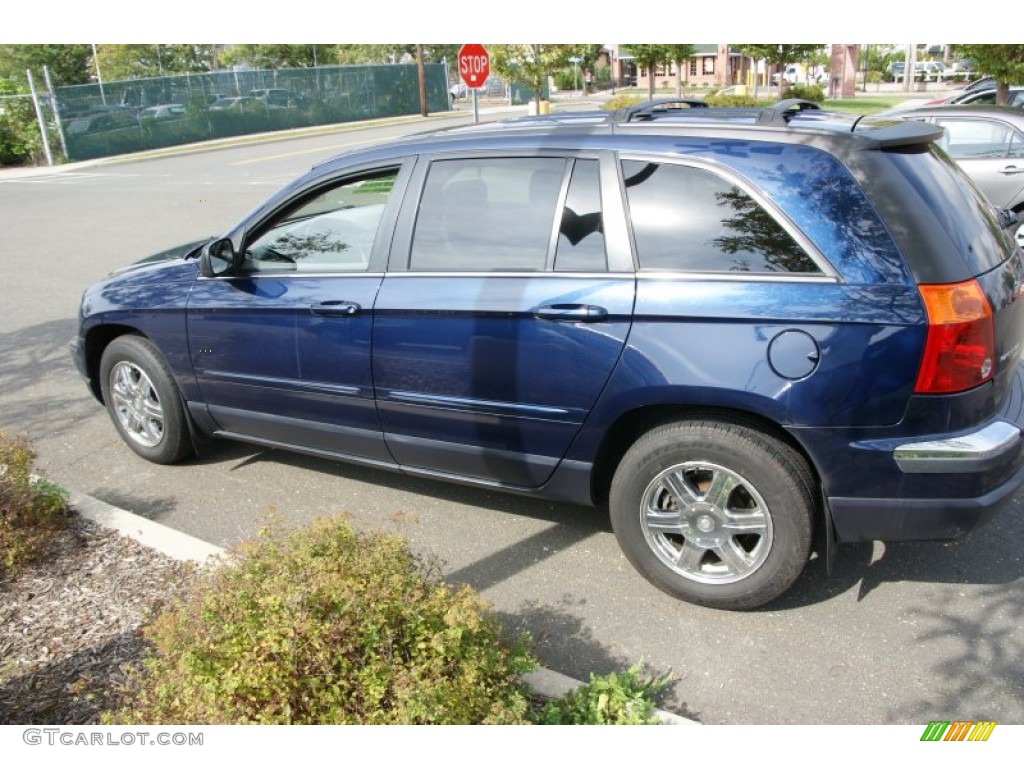 2006 Pacifica Touring AWD - Midnight Blue Pearl / Light Taupe photo #6