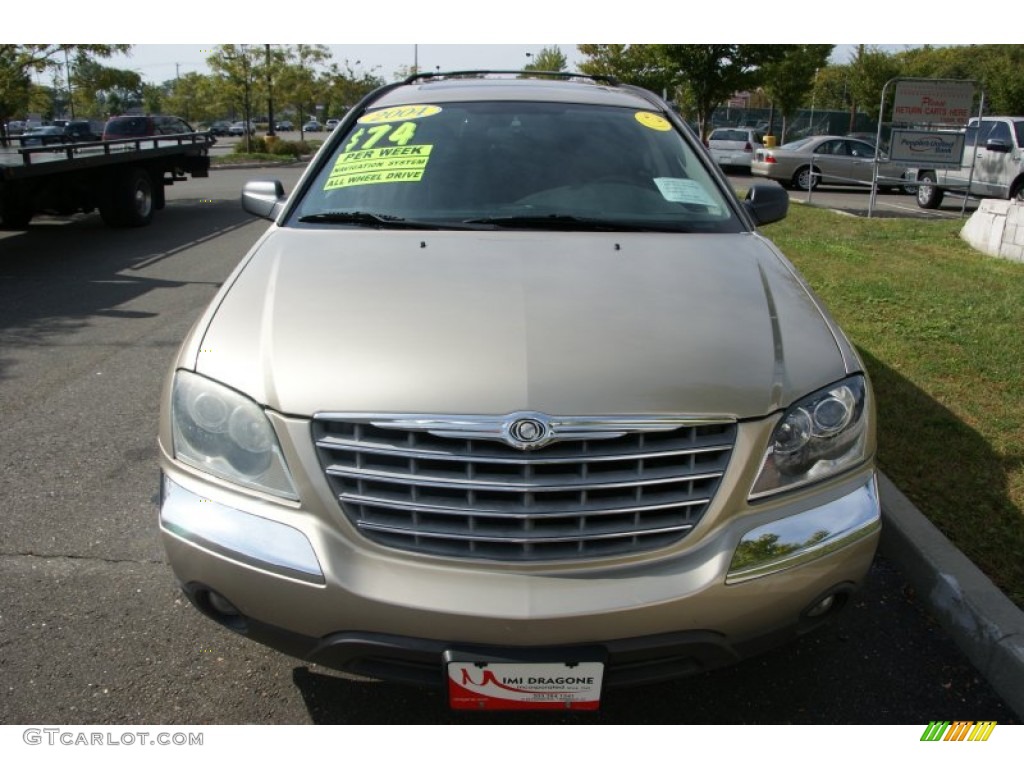 2004 Pacifica AWD - Linen Gold Metallic / Dark Slate Gray photo #2