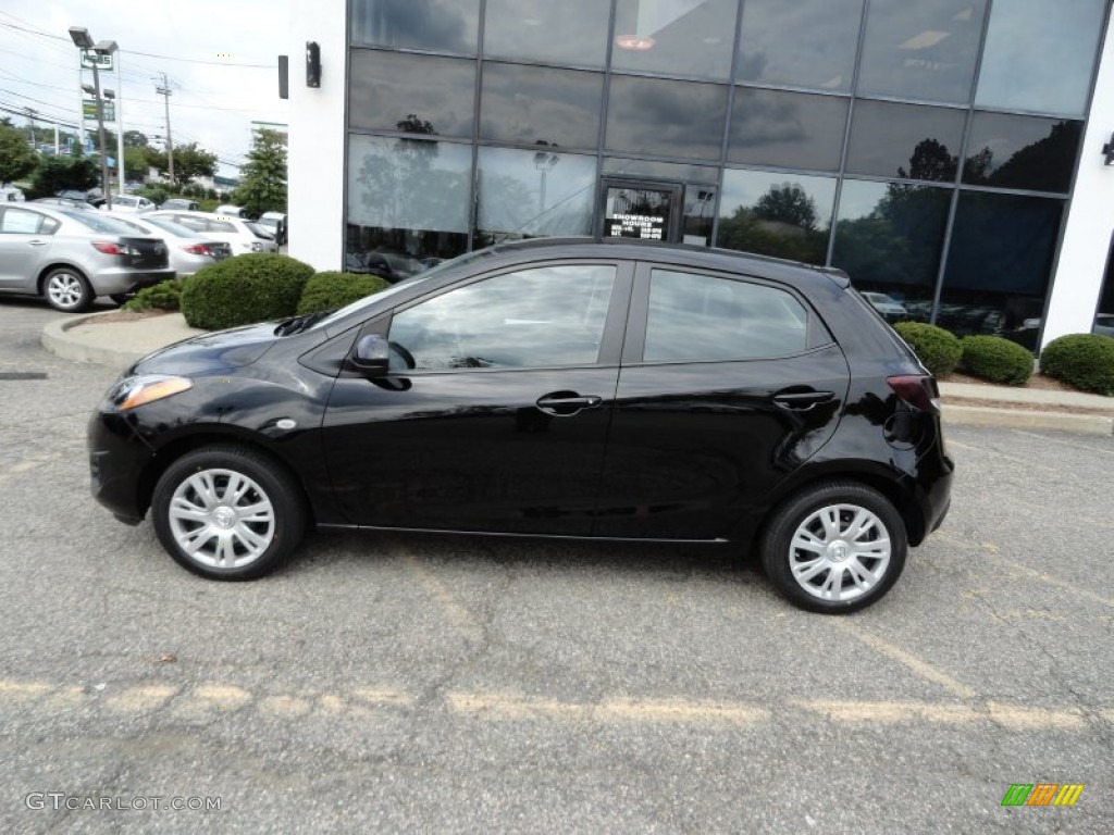 Brilliant Black 2011 Mazda MAZDA2 Sport Exterior Photo #54564186