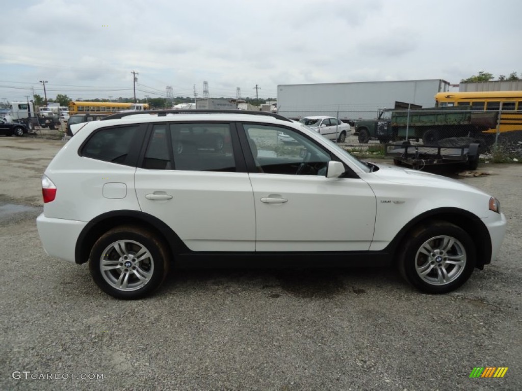 2006 X3 3.0i - Alpine White / Terracotta photo #8