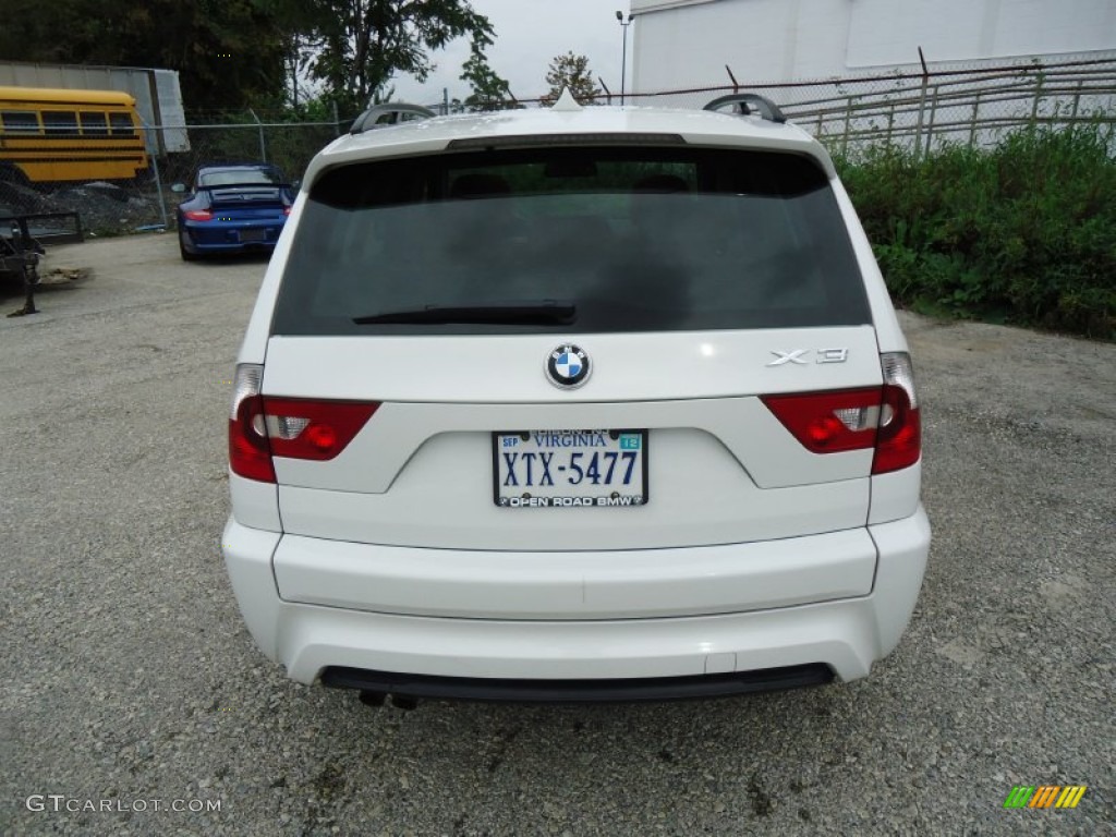 2006 X3 3.0i - Alpine White / Terracotta photo #10