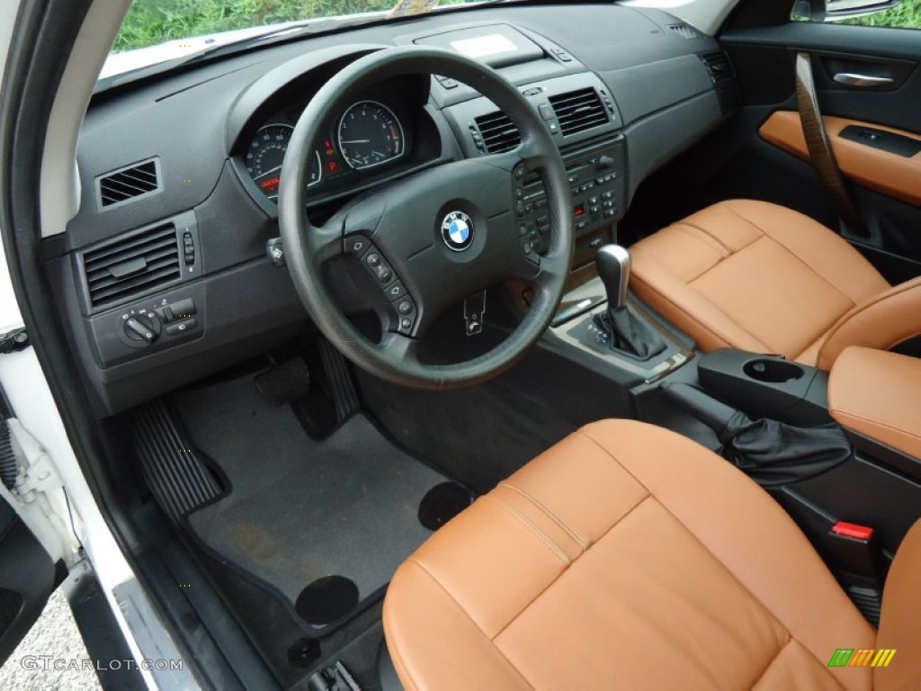 2006 X3 3.0i - Alpine White / Terracotta photo #13