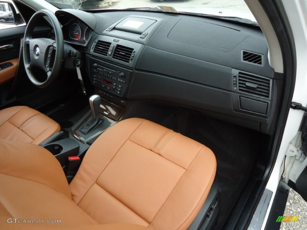 2006 X3 3.0i - Alpine White / Terracotta photo #20