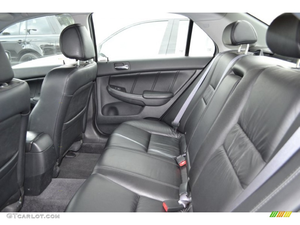 Black Interior 2006 Honda Accord EX-L V6 Sedan Photo #54564639
