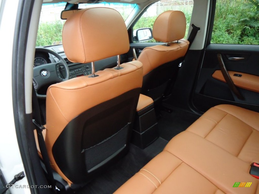 2006 X3 3.0i - Alpine White / Terracotta photo #29