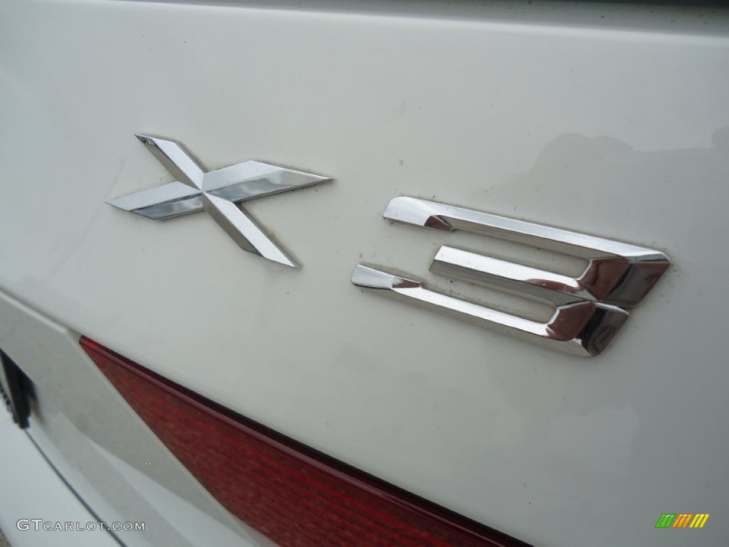 2006 X3 3.0i - Alpine White / Terracotta photo #40