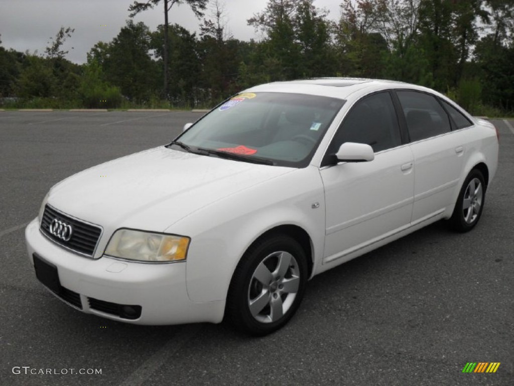 Polar White Audi A6