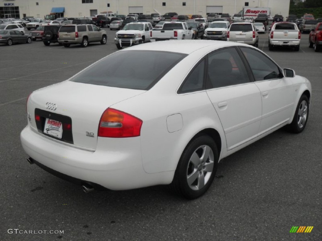 2003 A6 3.0 quattro Sedan - Polar White / Platinum photo #4