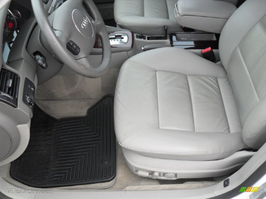 2003 A6 3.0 quattro Sedan - Polar White / Platinum photo #7