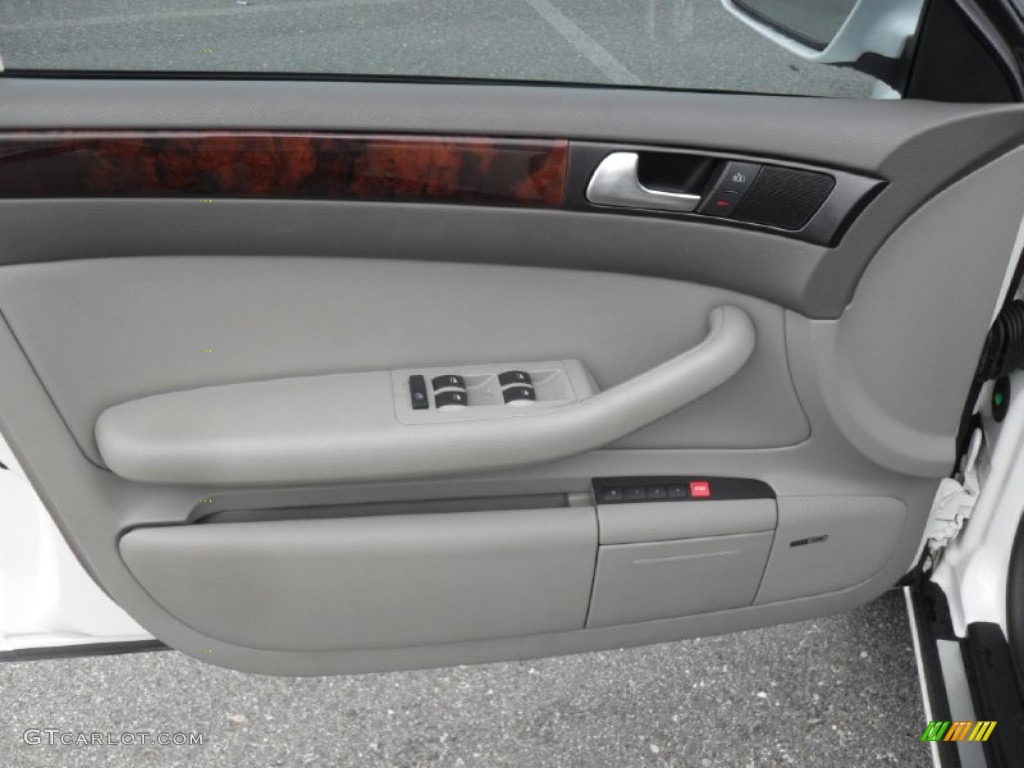 2003 A6 3.0 quattro Sedan - Polar White / Platinum photo #8
