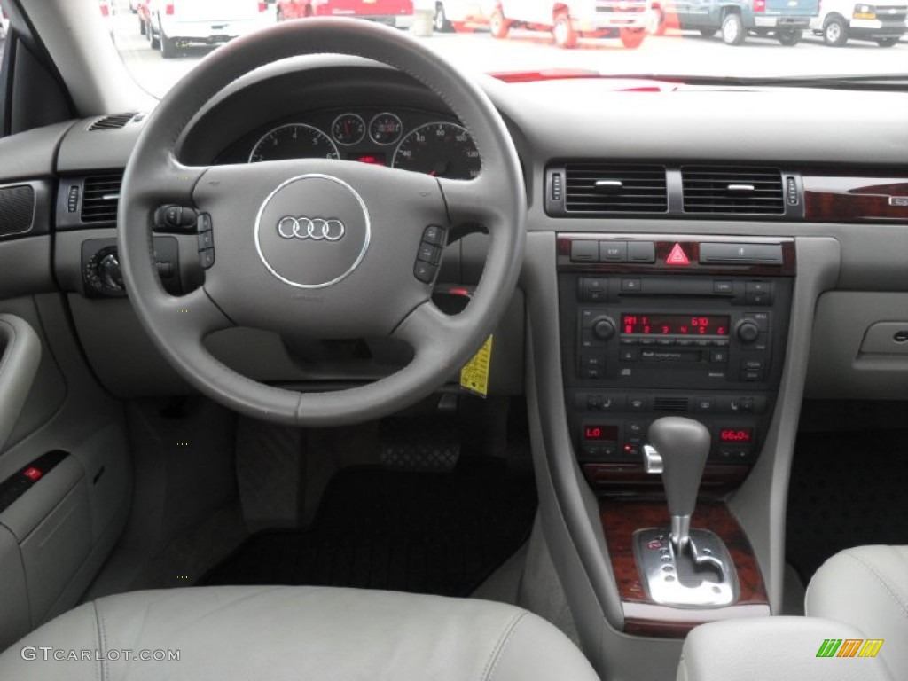 2003 A6 3.0 quattro Sedan - Polar White / Platinum photo #16