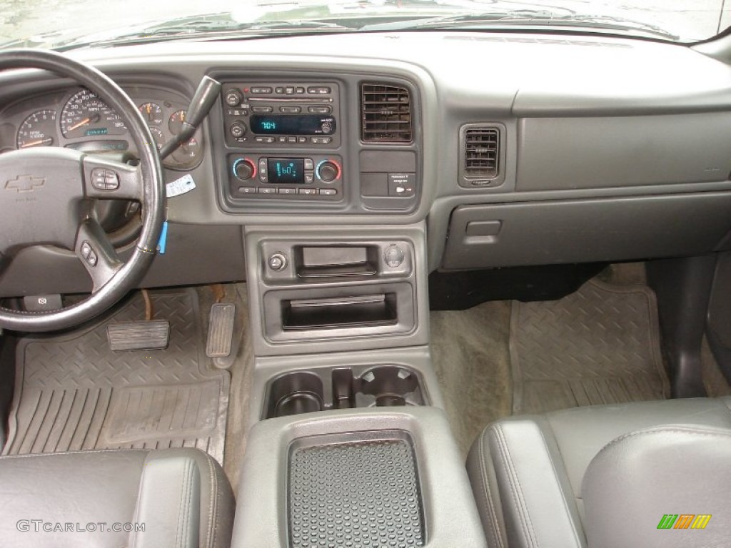 2004 Silverado 2500HD LT Extended Cab 4x4 - Dark Gray Metallic / Dark Charcoal photo #12