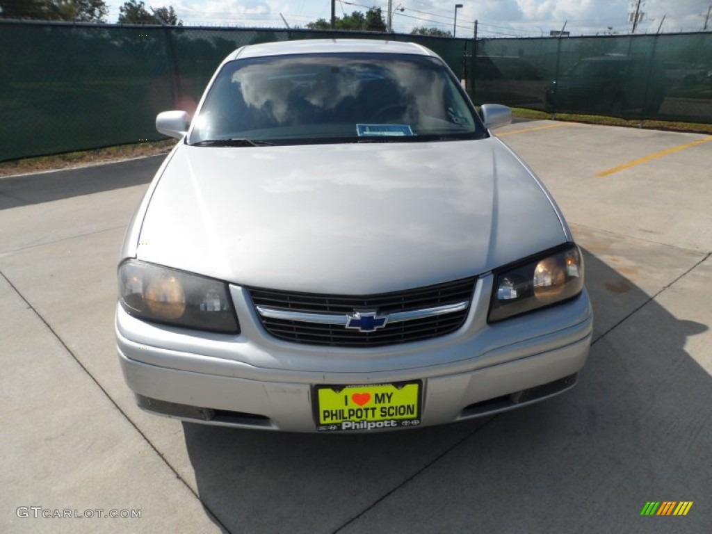 2004 Impala LS - Galaxy Silver Metallic / Medium Gray photo #8