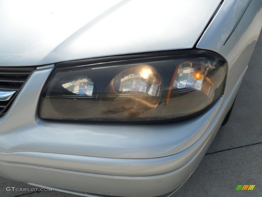 2004 Impala LS - Galaxy Silver Metallic / Medium Gray photo #9