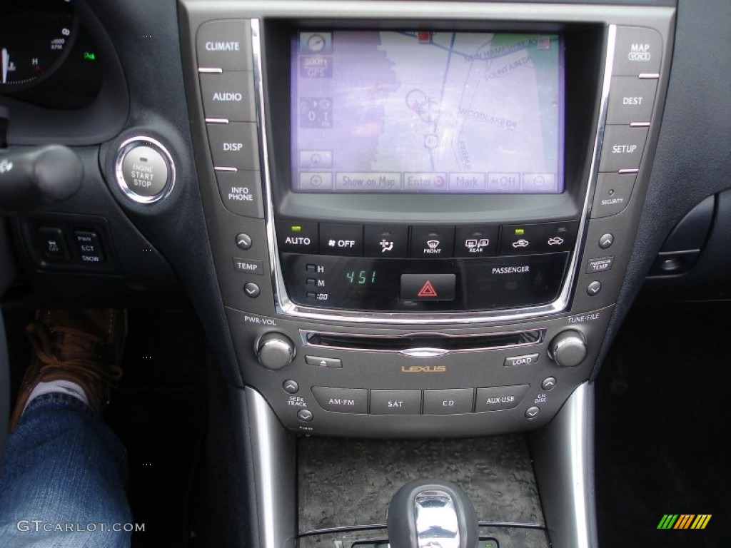 2010 Lexus IS 250C Convertible Navigation Photo #54566643