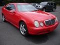 2002 Magma Red Mercedes-Benz CLK 430 Coupe  photo #3