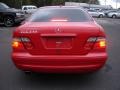 2002 Magma Red Mercedes-Benz CLK 430 Coupe  photo #5