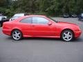 2002 Magma Red Mercedes-Benz CLK 430 Coupe  photo #7