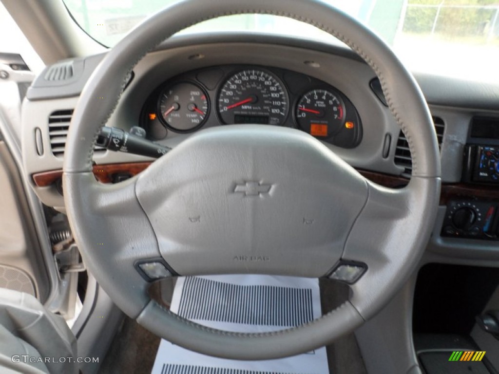 2004 Impala LS - Galaxy Silver Metallic / Medium Gray photo #36