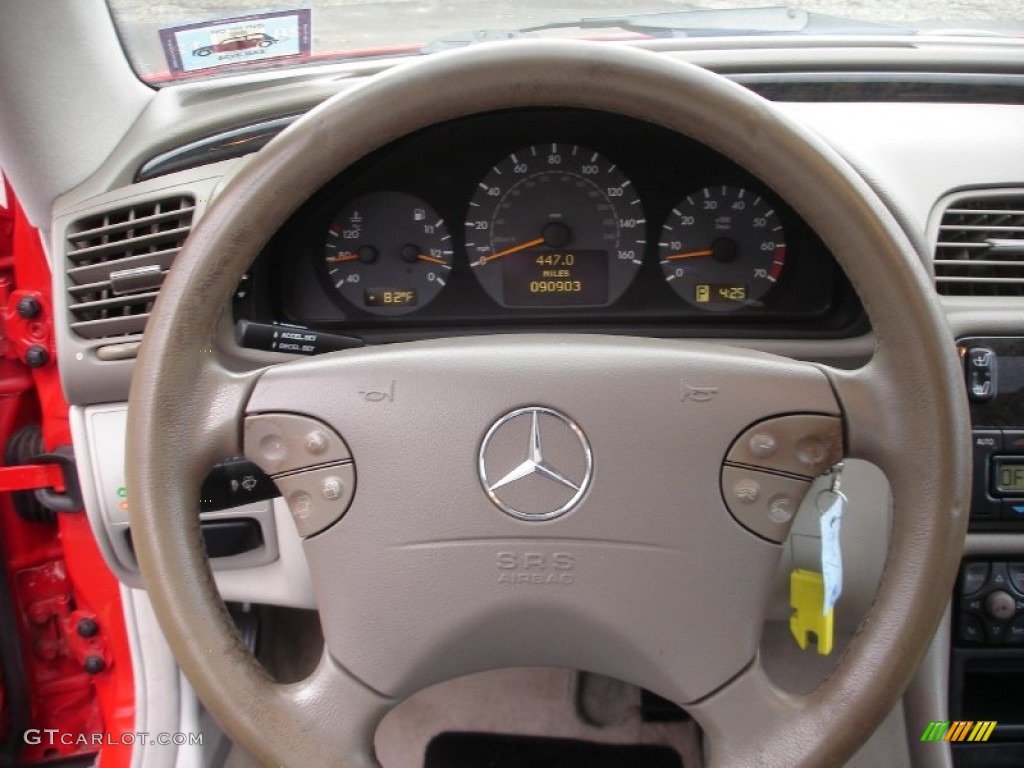 2002 Mercedes-Benz CLK 430 Coupe Steering Wheel Photos
