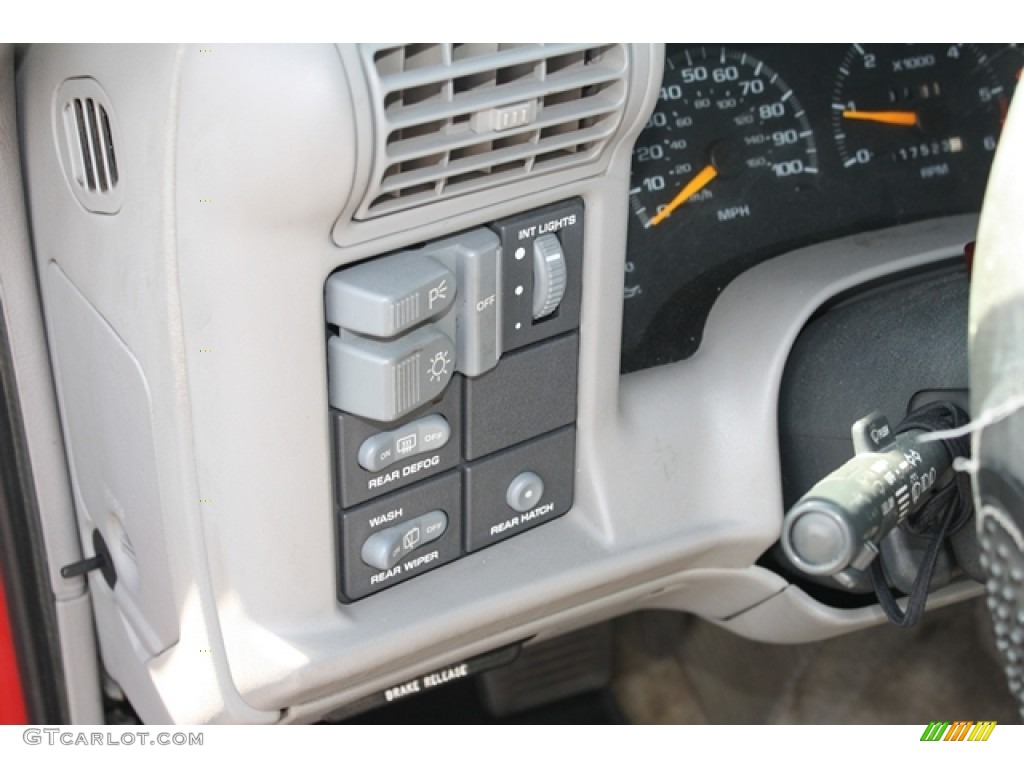 1997 Chevrolet Blazer 4x4 Controls Photos