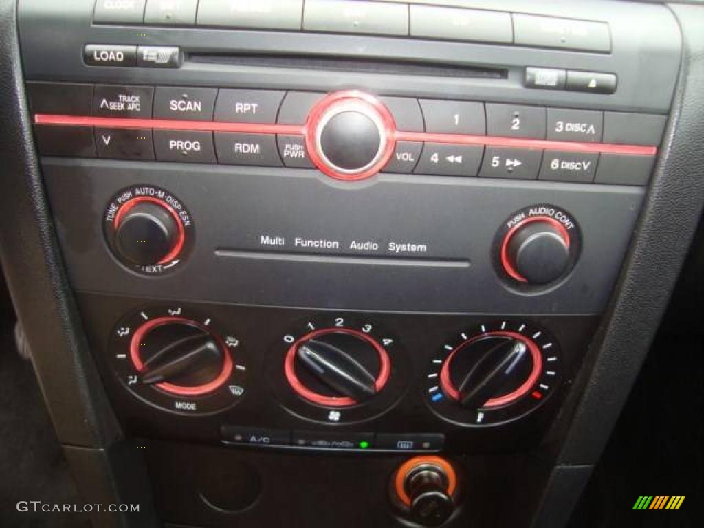2005 MAZDA3 s Hatchback - Velocity Red Mica / Black/Red photo #15