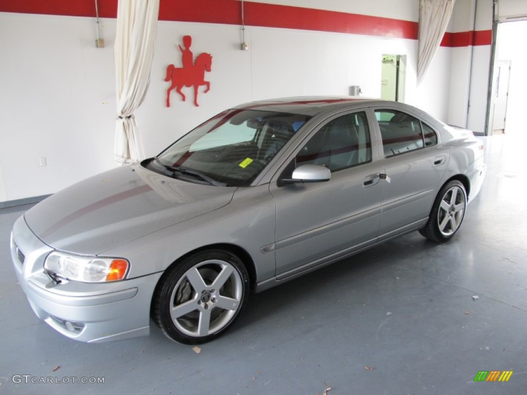 2006 S60 R AWD - R Electric Silver Metallic / Nordkap Blue R Metallic photo #1
