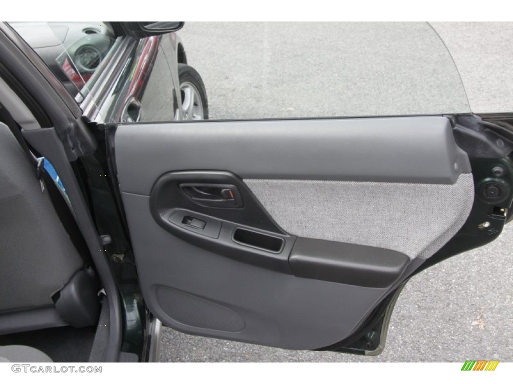 2004 Subaru Impreza Outback Sport Wagon Gray Door Panel Photo #54569298