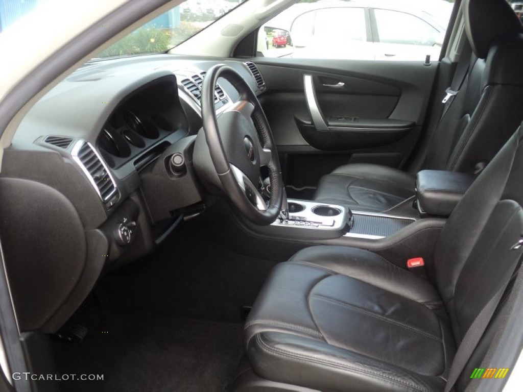2008 Acadia SLT - Summit White / Ebony photo #6