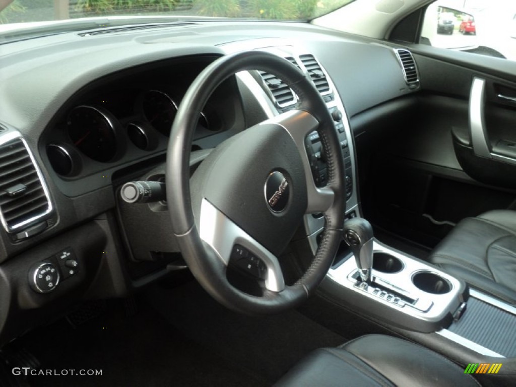 2008 Acadia SLT - Summit White / Ebony photo #10