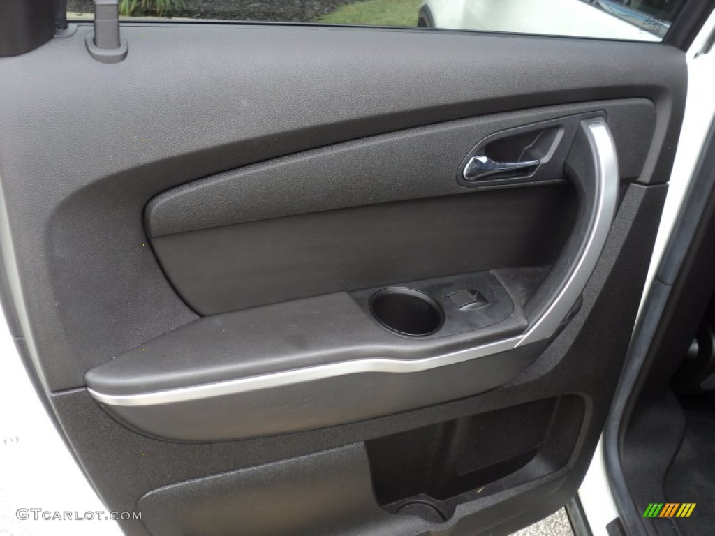 2008 Acadia SLT - Summit White / Ebony photo #11
