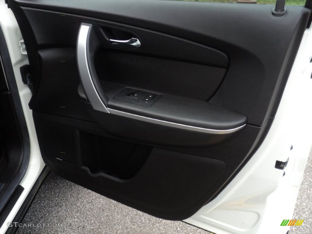 2008 Acadia SLT - Summit White / Ebony photo #16