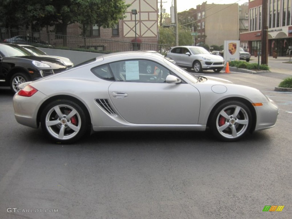 Arctic Silver Metallic 2008 Porsche Cayman S Exterior Photo #54570990