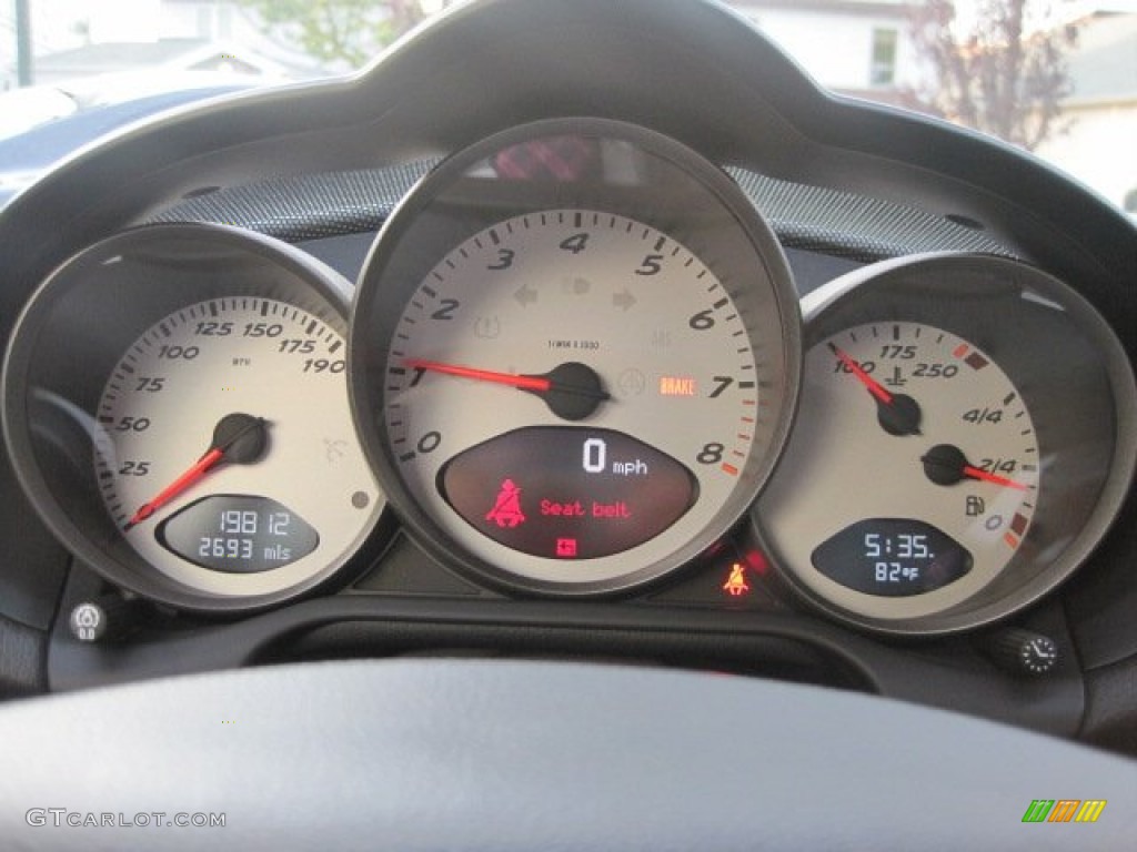 2008 Porsche Cayman S Gauges Photo #54571071