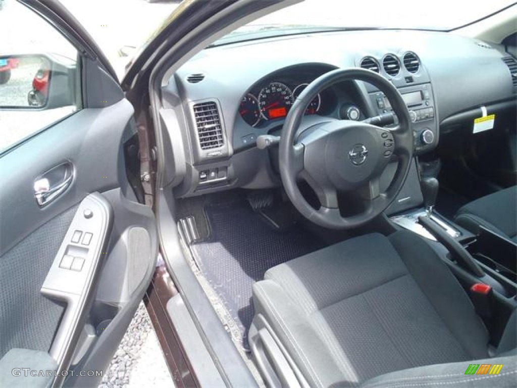 Charcoal Interior 2012 Nissan Altima 2 5 S Coupe Photo