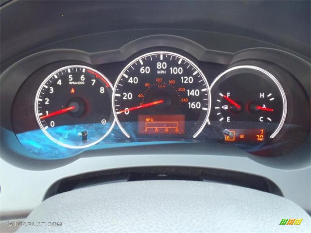 2012 Nissan Altima 2.5 S Coupe Gauges Photo #54571716