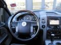 Ebony/Dove Grey 2007 Lincoln Mark LT SuperCrew 4x4 Steering Wheel
