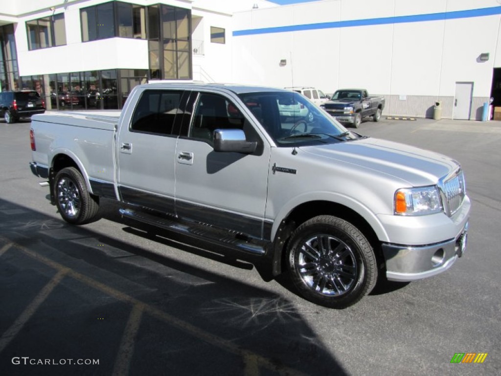Silver Metallic 2007 Lincoln Mark LT SuperCrew 4x4 Exterior Photo #54572295