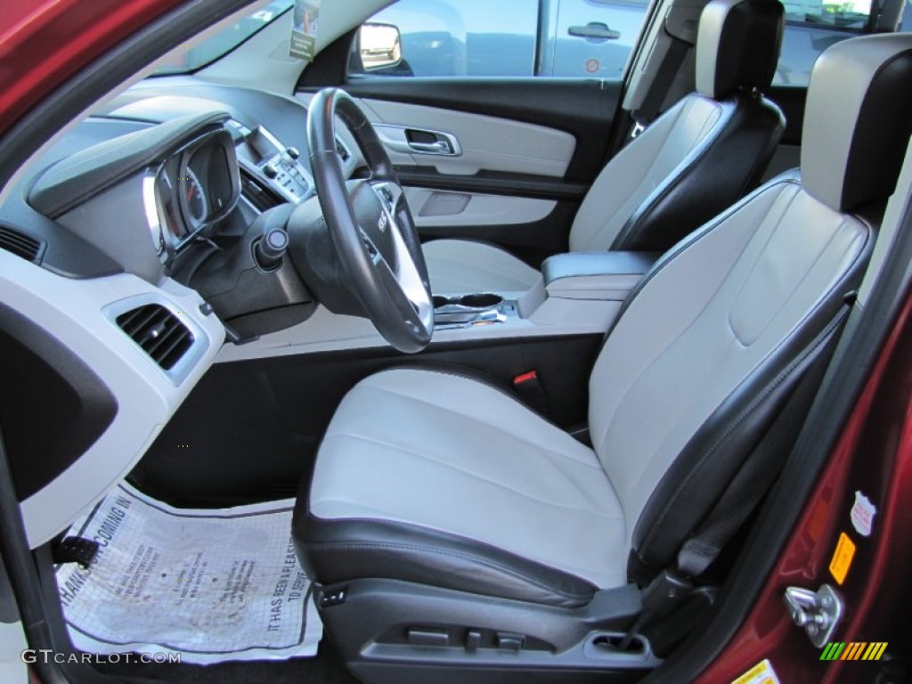 Light Titanium Interior 2010 GMC Terrain SLT AWD Photo #54572361