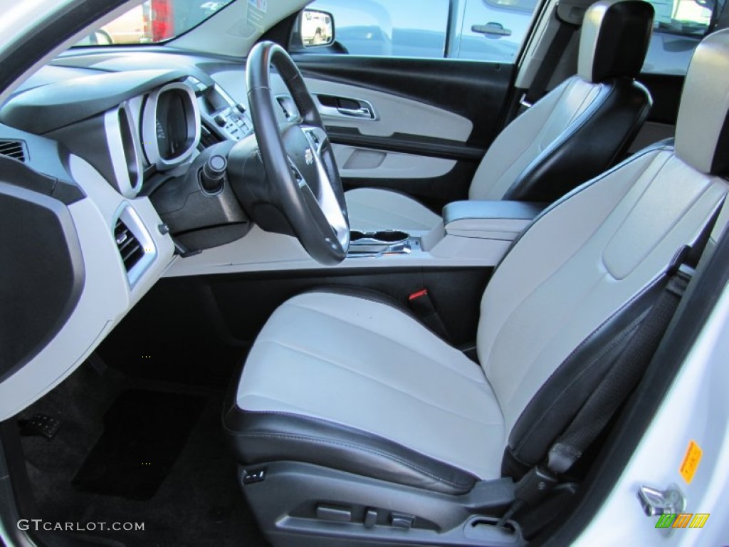 Light Titanium/Jet Black Interior 2011 Chevrolet Equinox LTZ AWD Photo #54572679