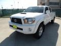 Super White - Tacoma V6 TRD Sport Double Cab 4x4 Photo No. 7