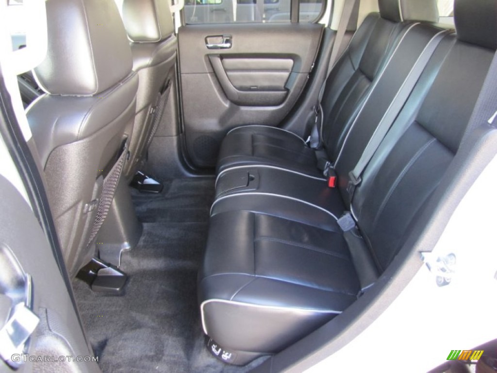 Ebony/Pewter Interior 2010 Hummer H3 Alpha Photo #54572991