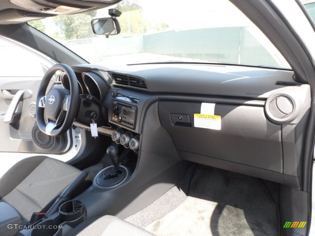 2012 Scion tC Standard tC Model Dark Charcoal Dashboard Photo #54573138