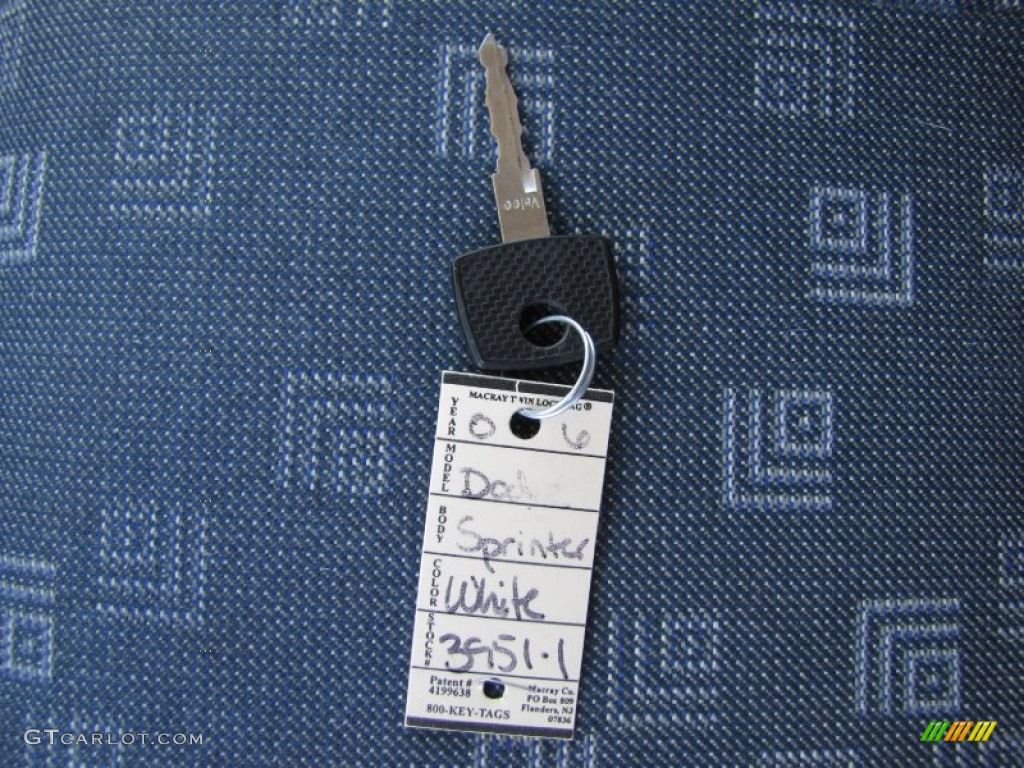 2006 Dodge Sprinter Van 2500 Cargo Keys Photo #54573771