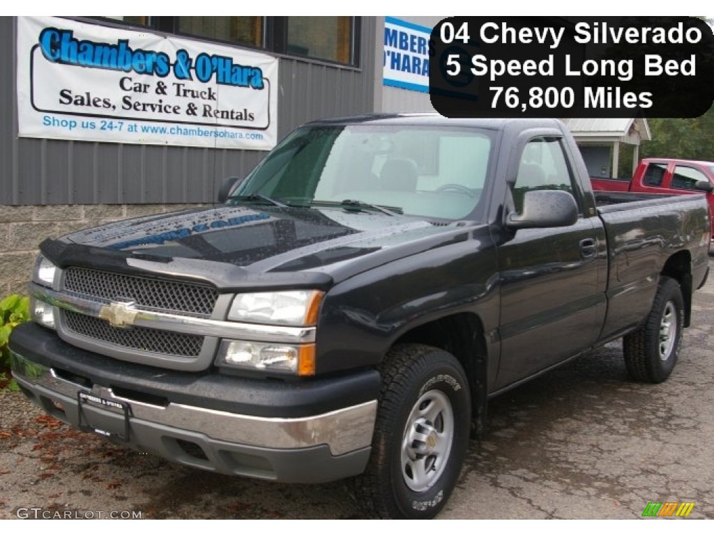 Dark Gray Metallic Chevrolet Silverado 1500