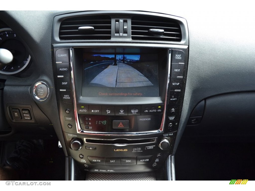 2010 Lexus IS F Controls Photo #54575484