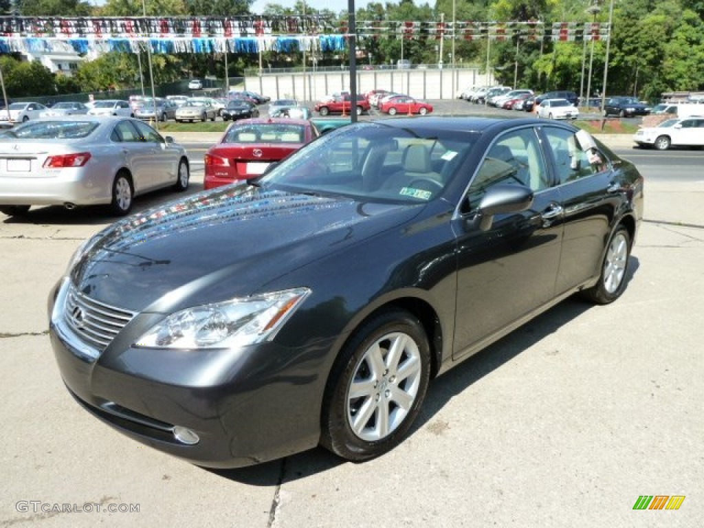 2009 ES 350 - Smokey Granite Mica / Light Gray photo #6