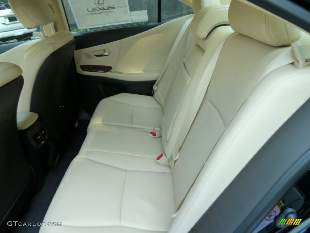 2011 HS 250h Hybrid Premium - Obsidian Black / Parchment/Brown Walnut photo #10