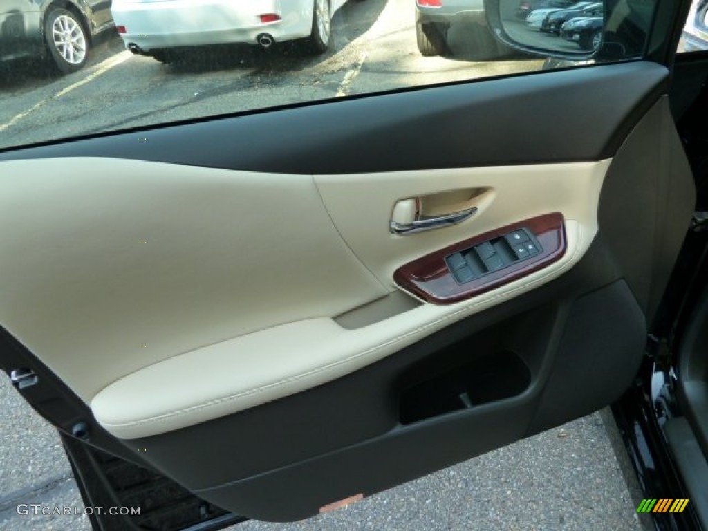 2011 HS 250h Hybrid Premium - Obsidian Black / Parchment/Brown Walnut photo #12