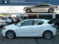 2011 Starfire White Pearl Lexus CT 200h Hybrid Premium  photo #1